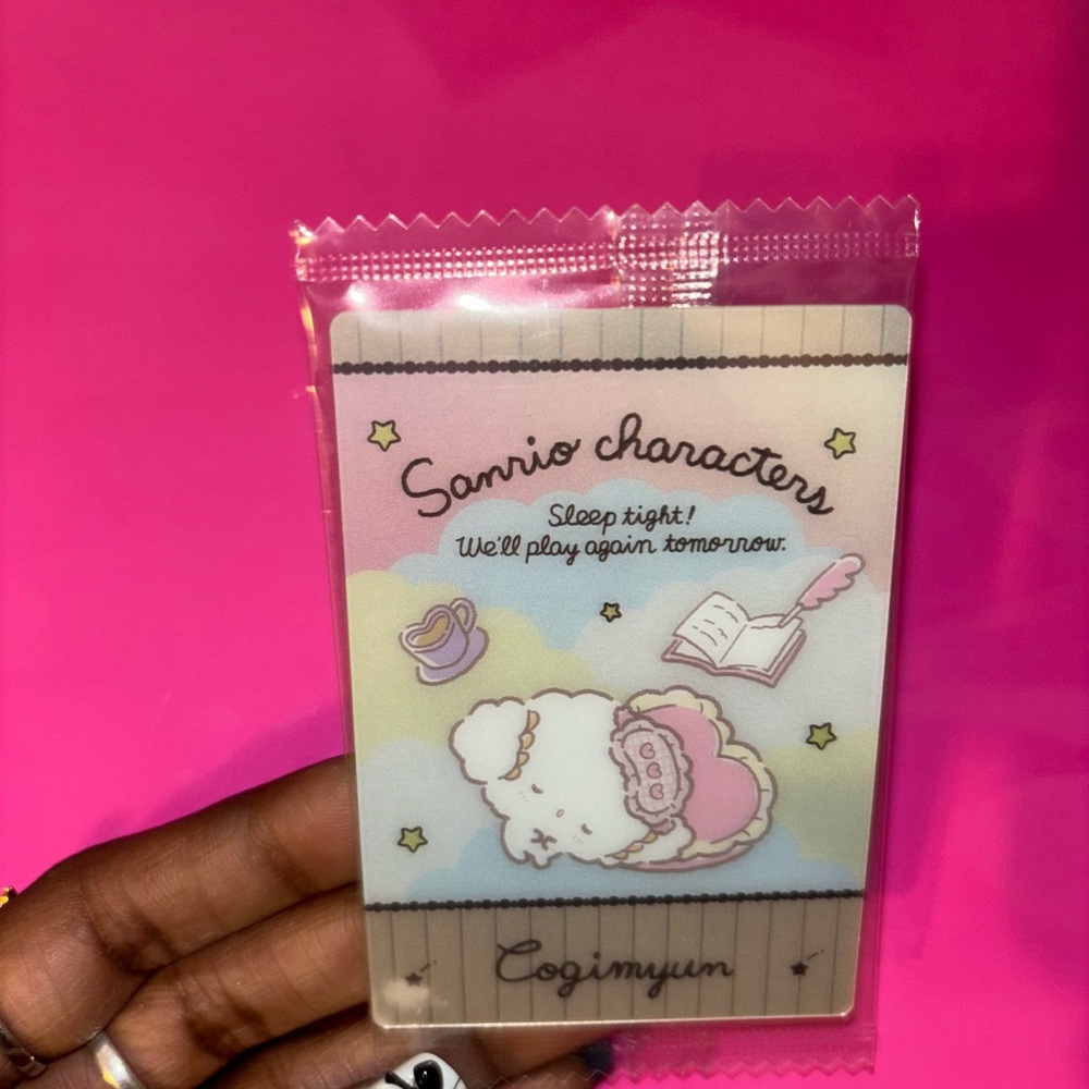 Sanrio Characters Sleep Time 2 Wafer Card [Cogimyun]